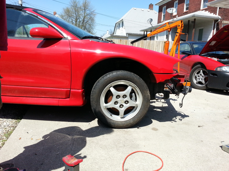 The first time. Far from the last. At one point I had four sets of those wheels...